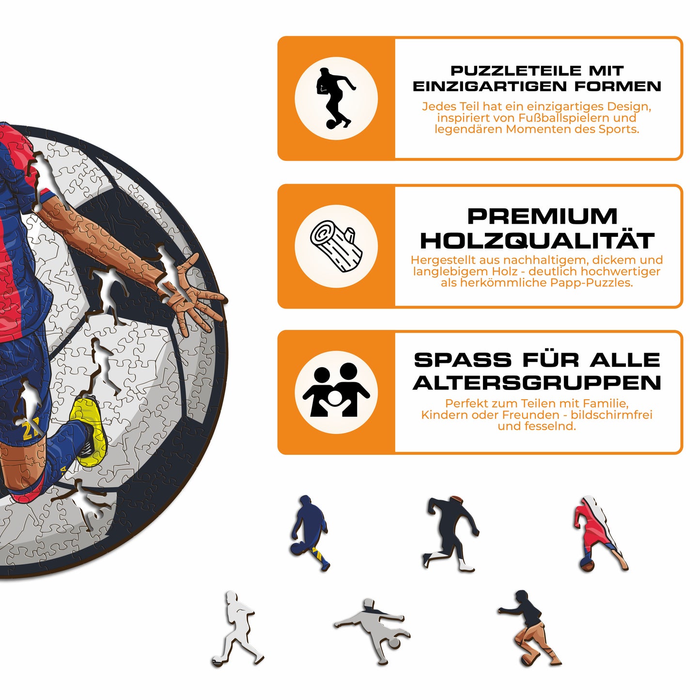 Lamine Yamal - Holzpuzzle