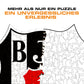 Beşiktaş J.K.® Logo - Holzpuzzle