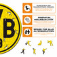 Borussia Dortmund® Logo - Holzpuzzle