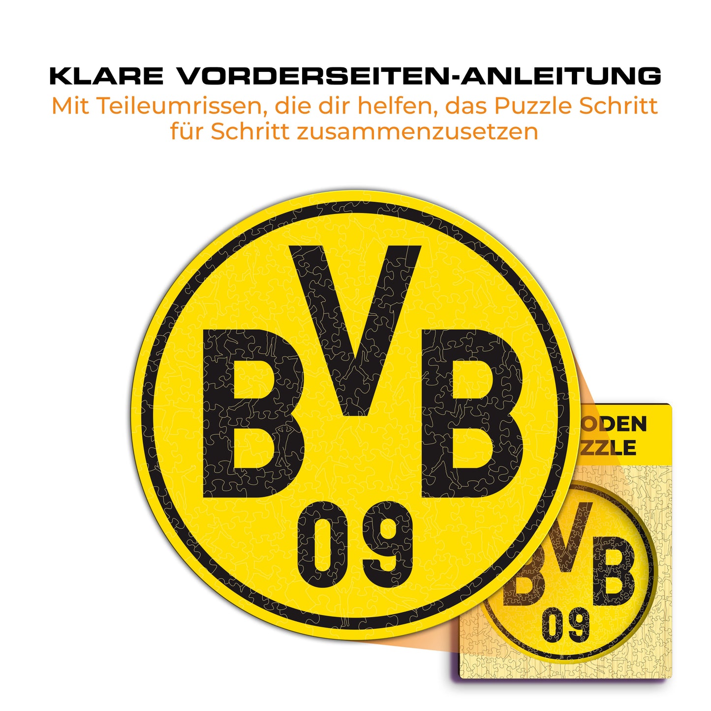 Borussia Dortmund® Logo - Holzpuzzle