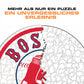 Boston Red Sox™ Logo - Holzpuzzle