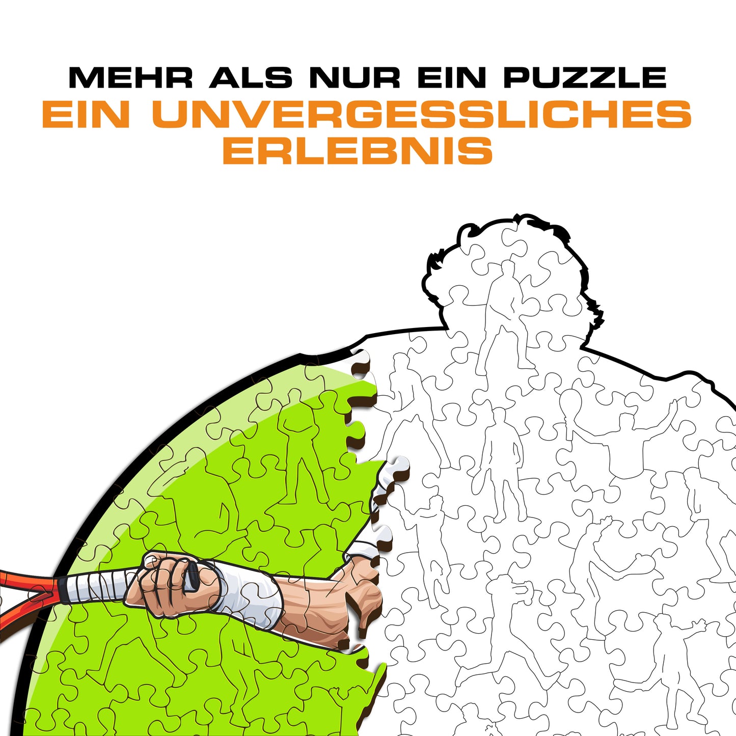 Flavio Cobolli - Holzpuzzle