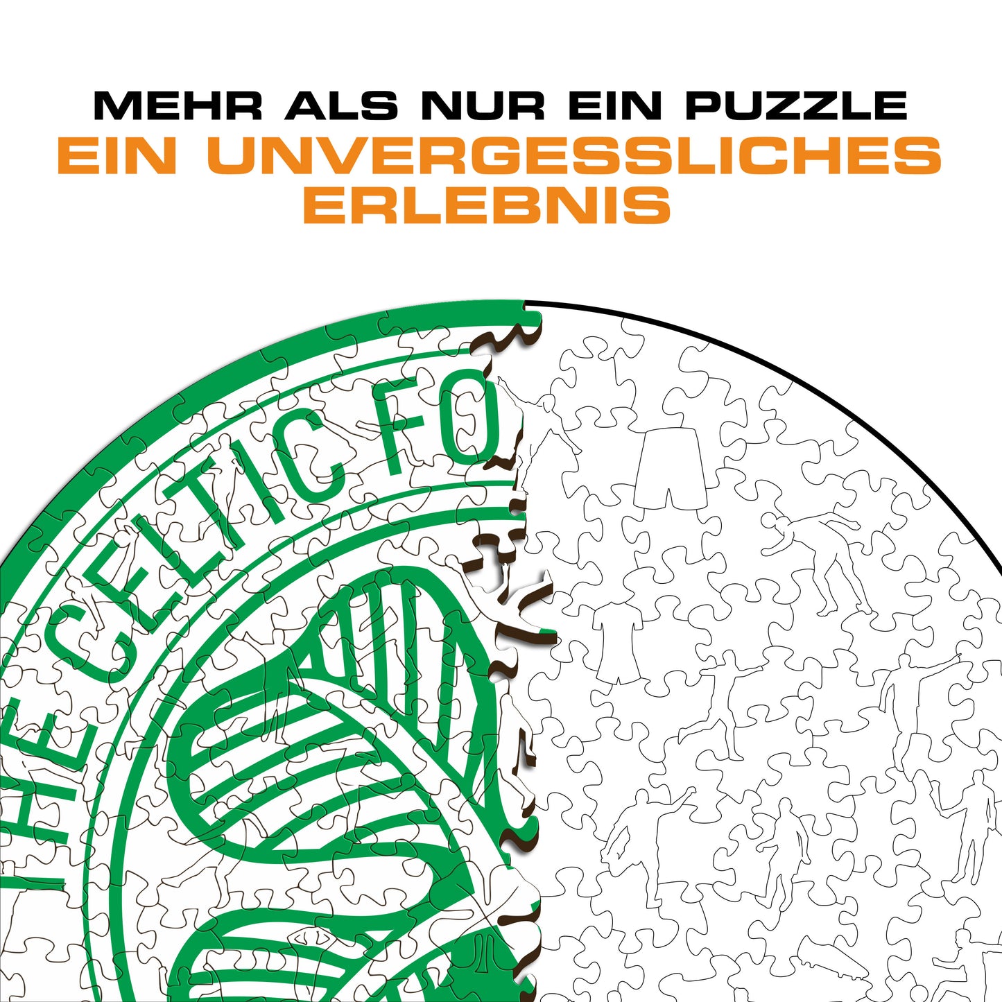 Celtic FC® Logo - Holzpuzzle