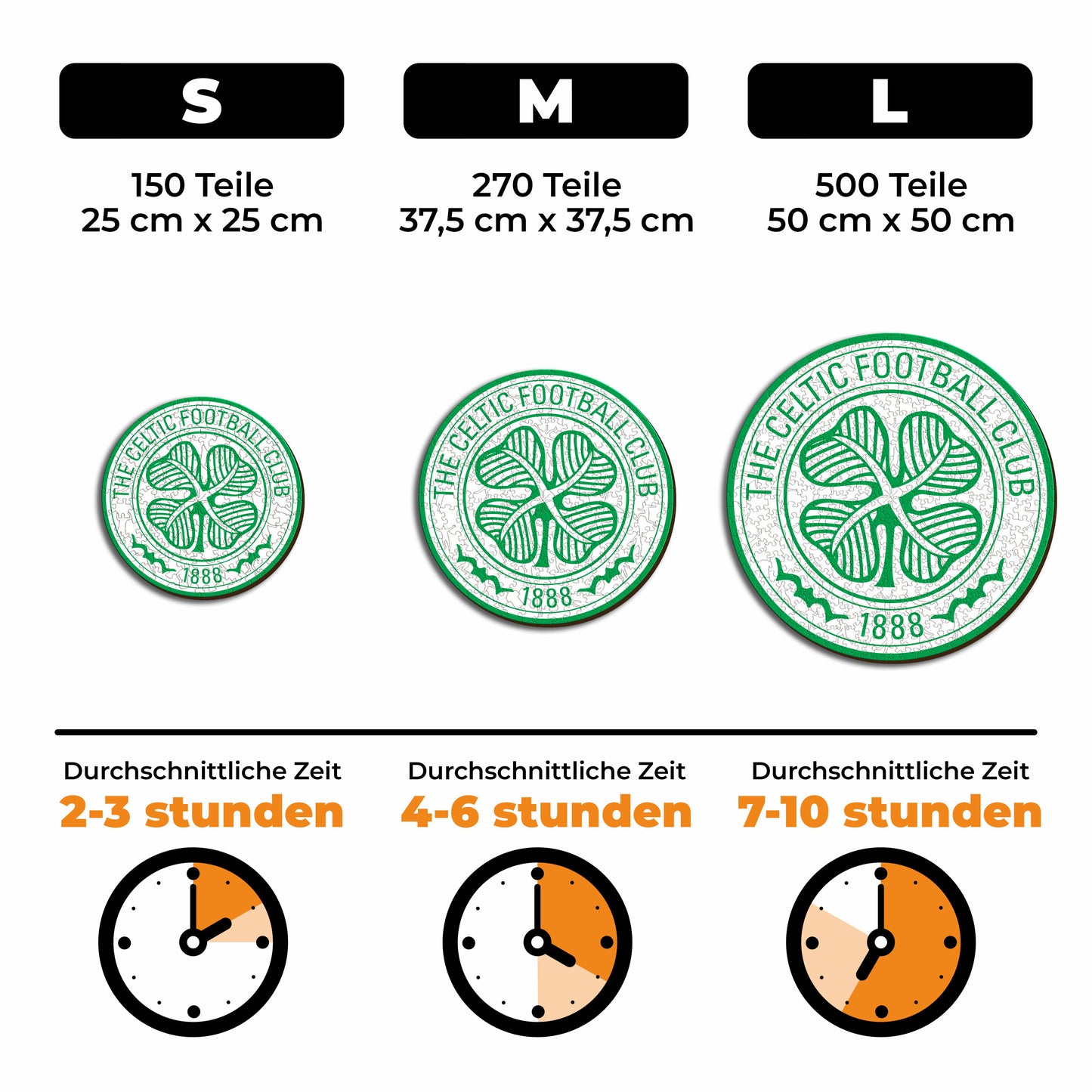 Celtic FC® Logo - Holzpuzzle