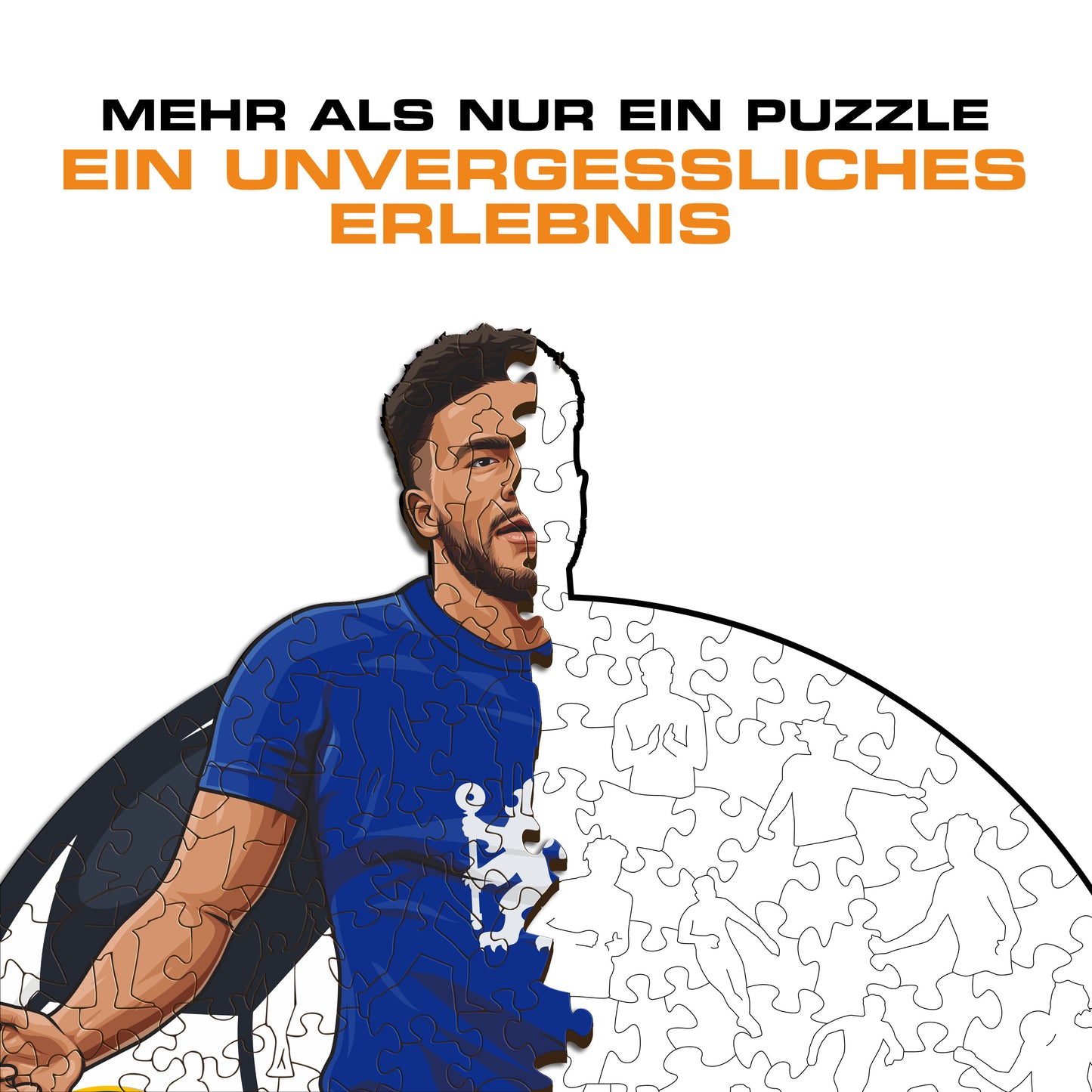 Reece James - Holzpuzzle