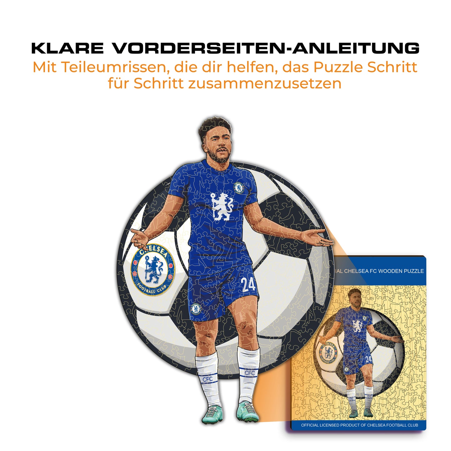 Reece James - Holzpuzzle