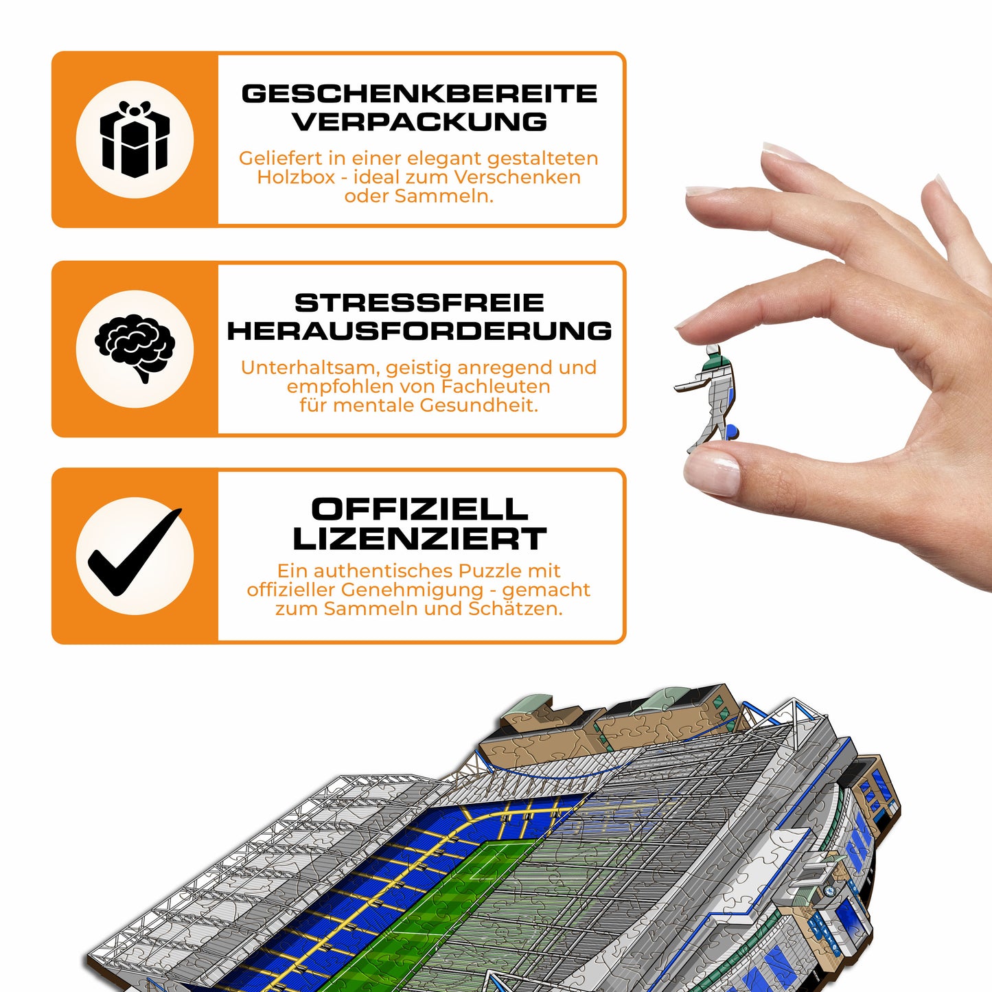 Chelsea FC® Stamford Bridge - Holzpuzzle