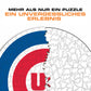 Chicago Cubs™ Logo - Holzpuzzle