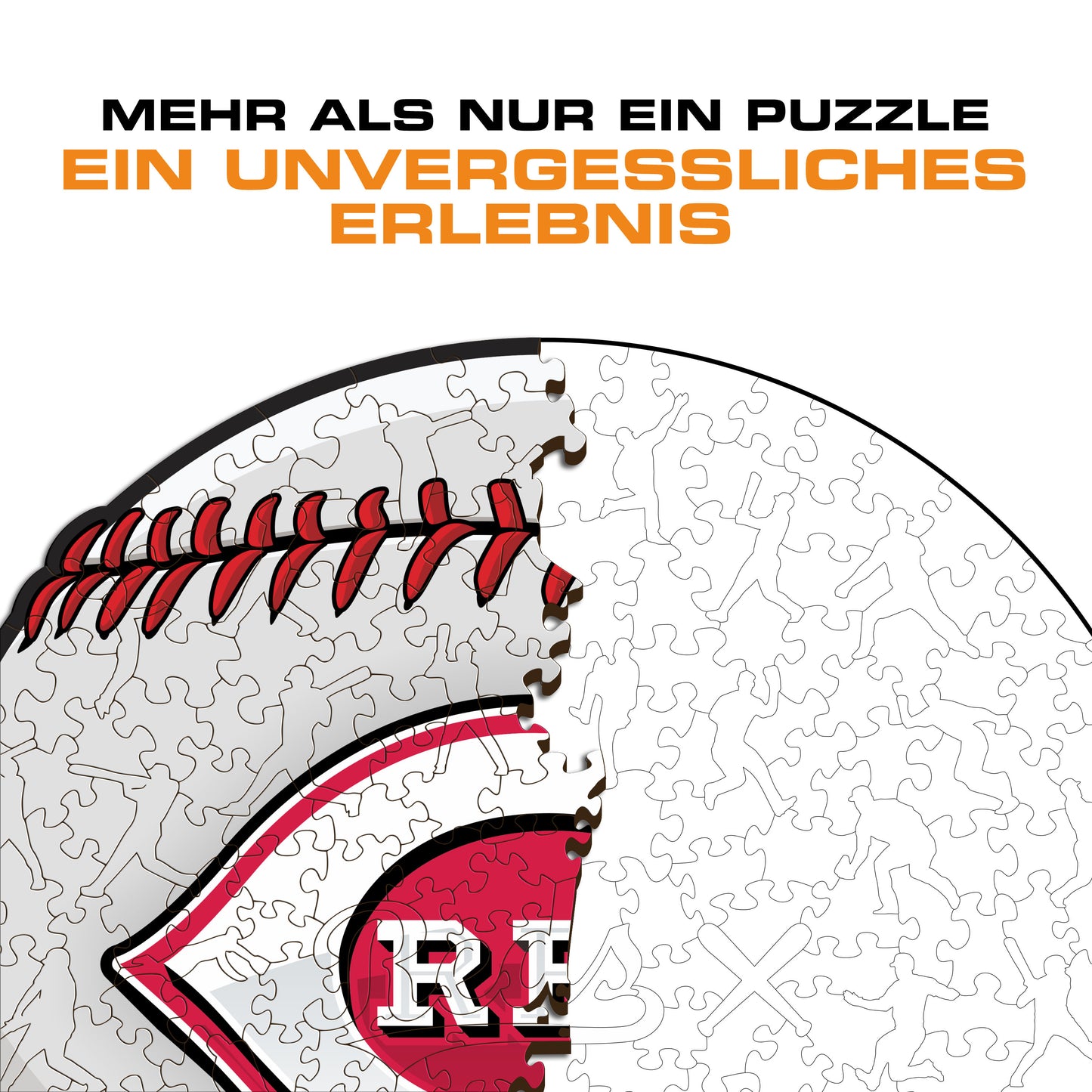 Cincinnati Reds™ - Holzpuzzle