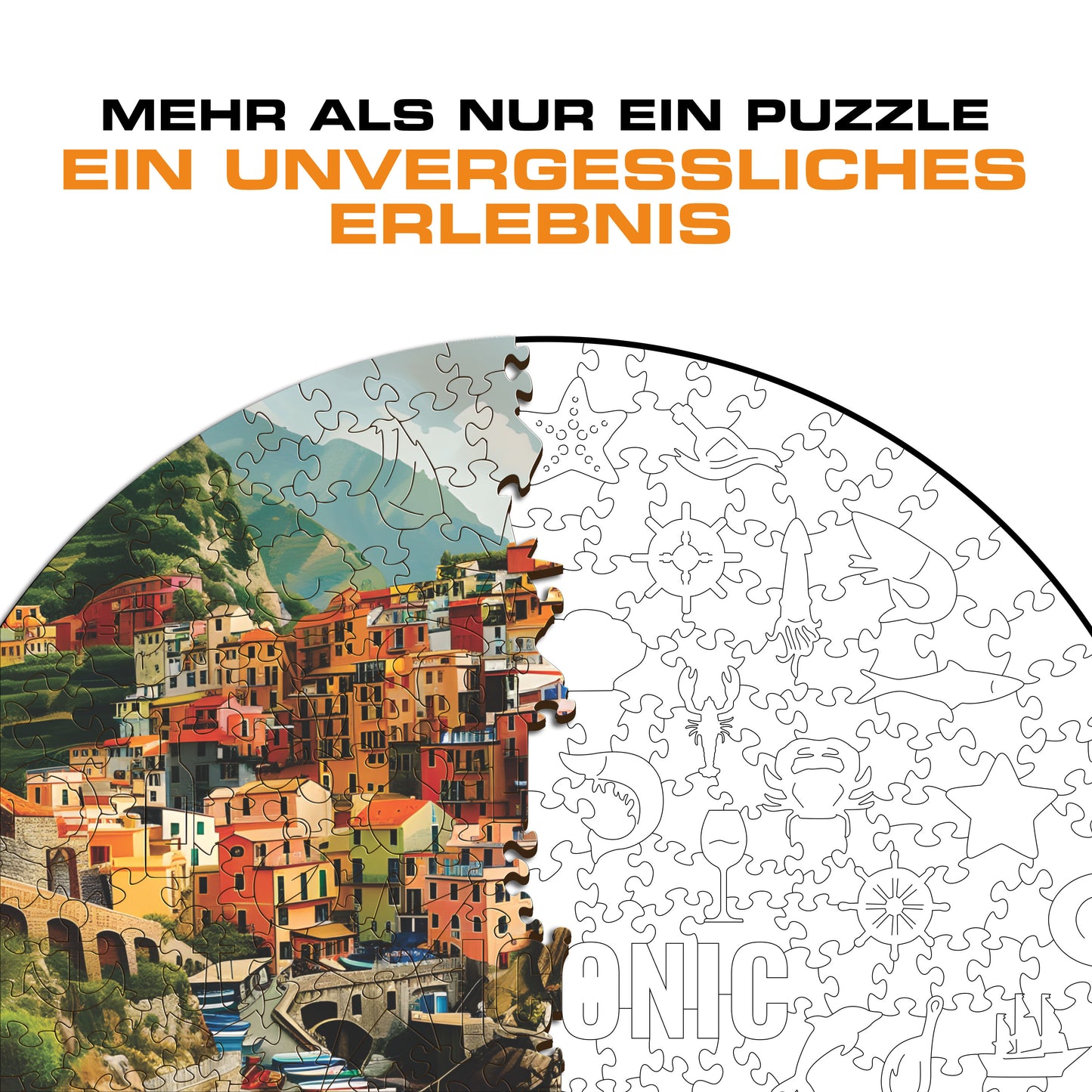 Portofino - Holzpuzzle