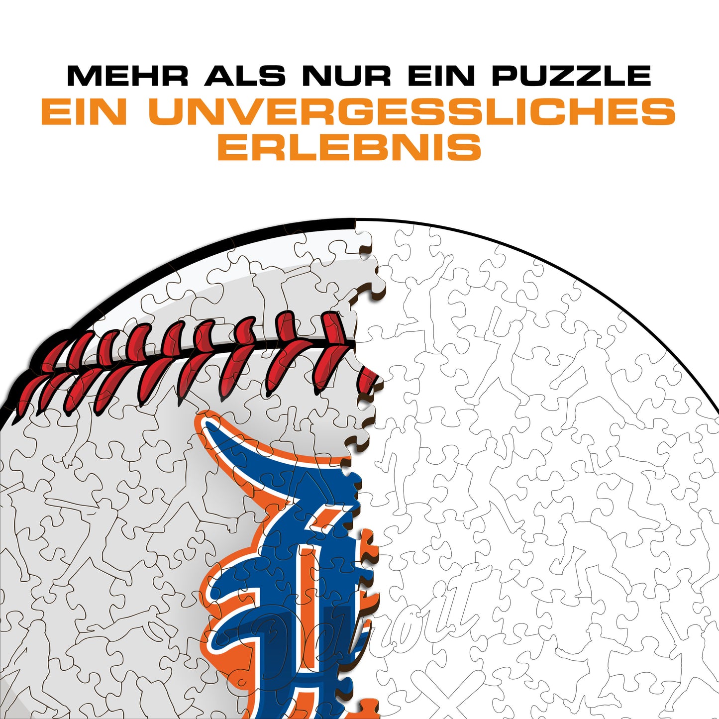Detroit Tigers™ - Holzpuzzle