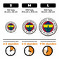Fenerbahçe S.K.® Logo - Holzpuzzle