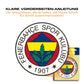 Fenerbahçe S.K.® Logo - Holzpuzzle
