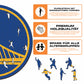 Golden State Warriors™ Logo - Holzpuzzle
