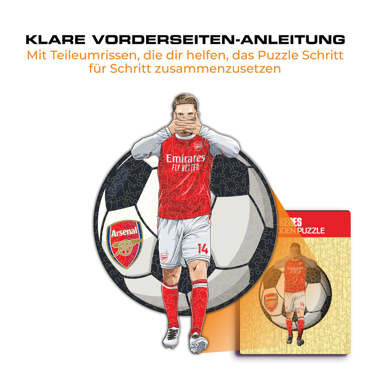 Viktor Gyökeres Holzpuzzle