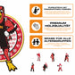 Atlanta Hawks™ Maskottchen - Holzpuzzle