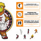 Miami Heat™ Maskottchen - Holzpuzzle
