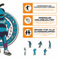 Charlotte Hornets™ Maskottchen - Holzpuzzle