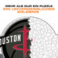 Houston Rockets™ Logo - Holzpuzzle