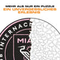 Inter Miami CF® Logo - Holzpuzzle