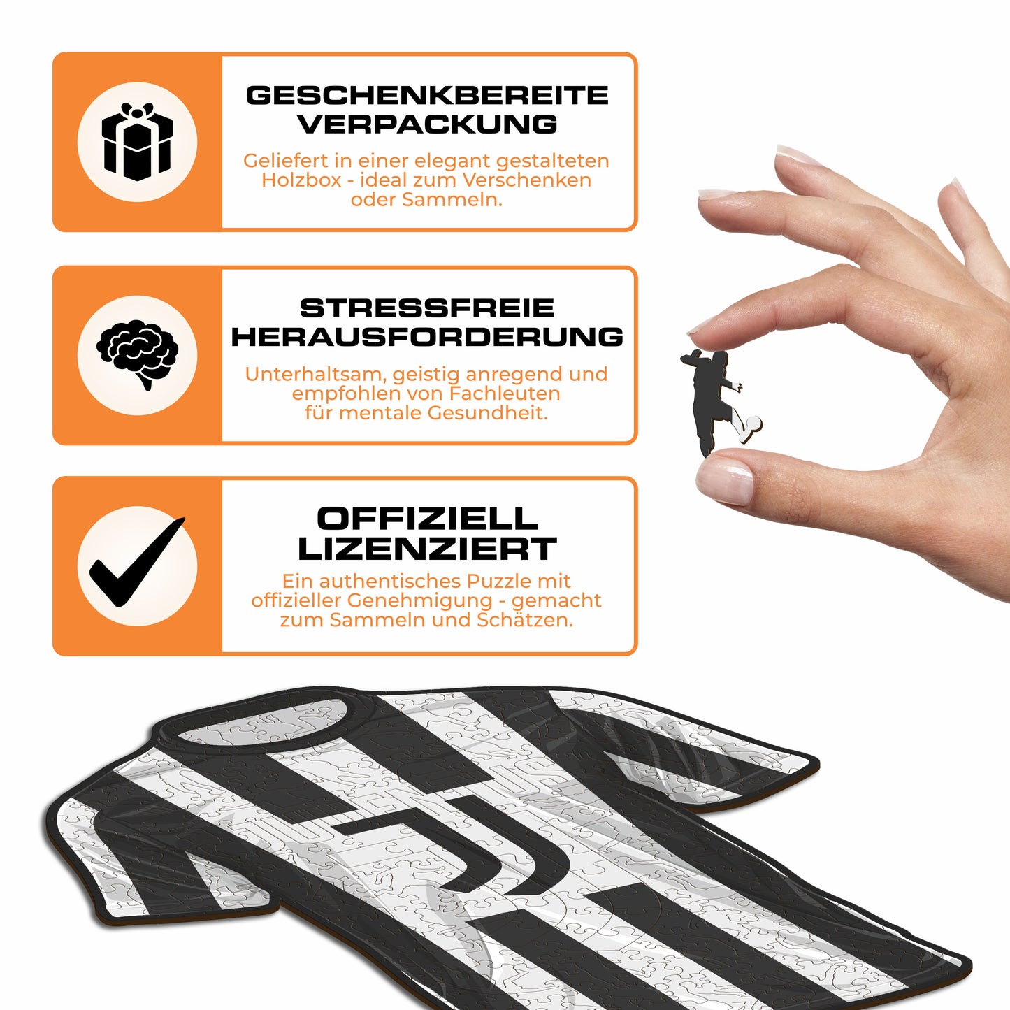 Juventus FC® Jersey - Holzpuzzle