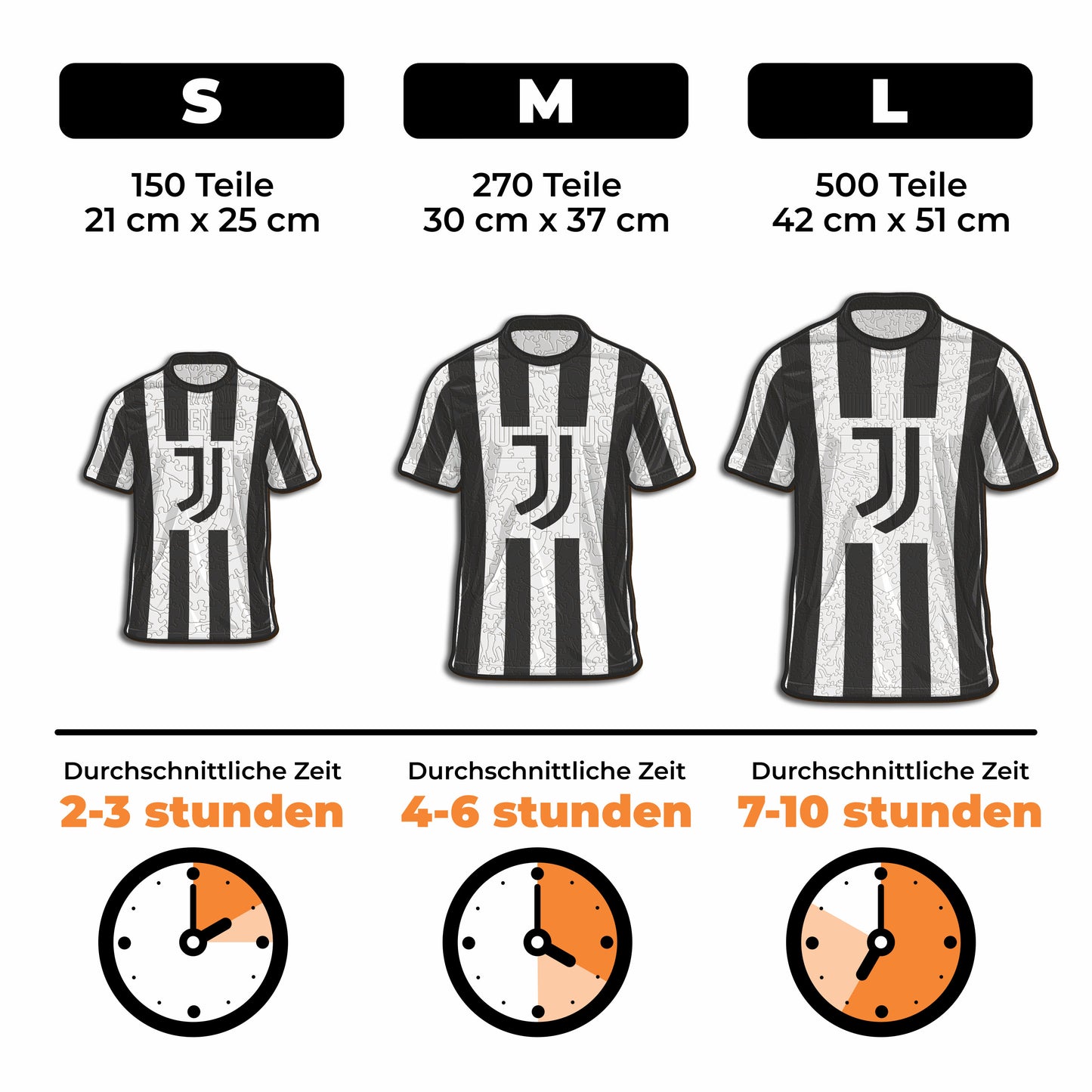 Juventus FC® Jersey - Holzpuzzle