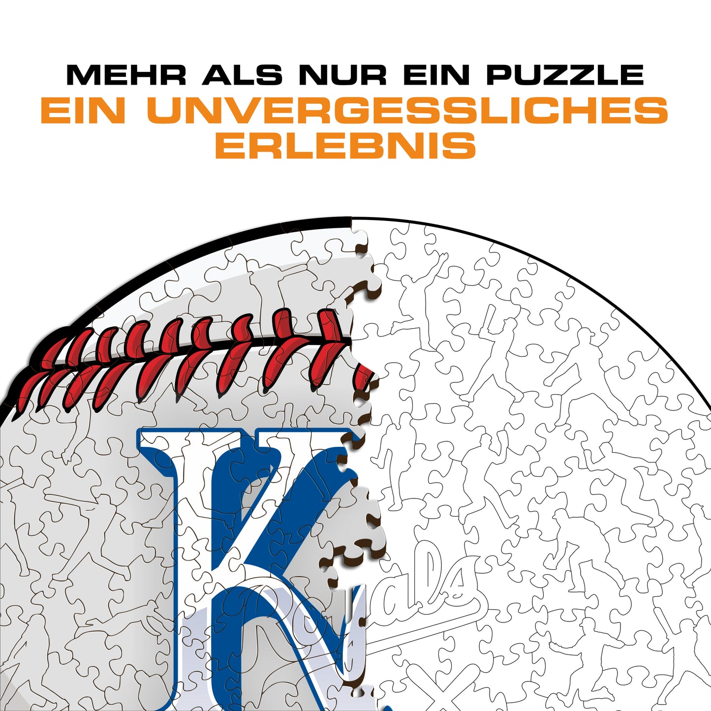 Kansas City Royals™ - Holzpuzzle