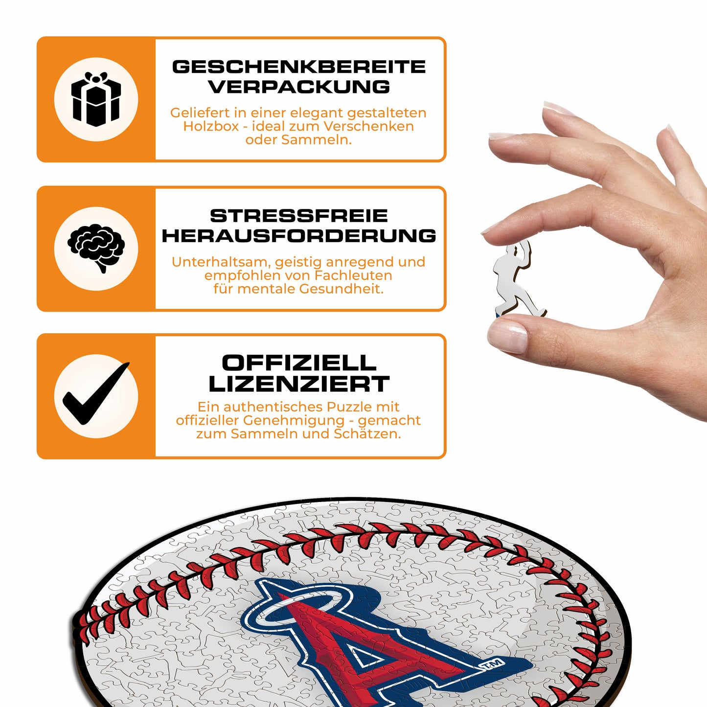 Los Angeles Angels™ - Holzpuzzle