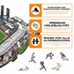 Atlanta Braves™ Truist Park - Holzpuzzle