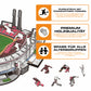 Cincinnati Reds™ Great American Ball Park - Holzpuzzle