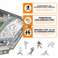 Texas Rangers™ Globe Life Field - Holzpuzzle