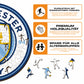 Manchester City FC® Logo - Holzpuzzle
