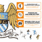 Manchester City FC® Retro Logo - Holzpuzzle