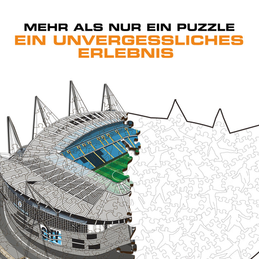 Man City FC® Etihad Stadium - Holzpuzzle