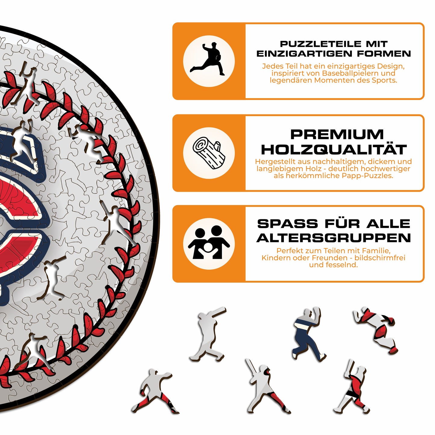 Minnesota Twins™ - Holzpuzzle