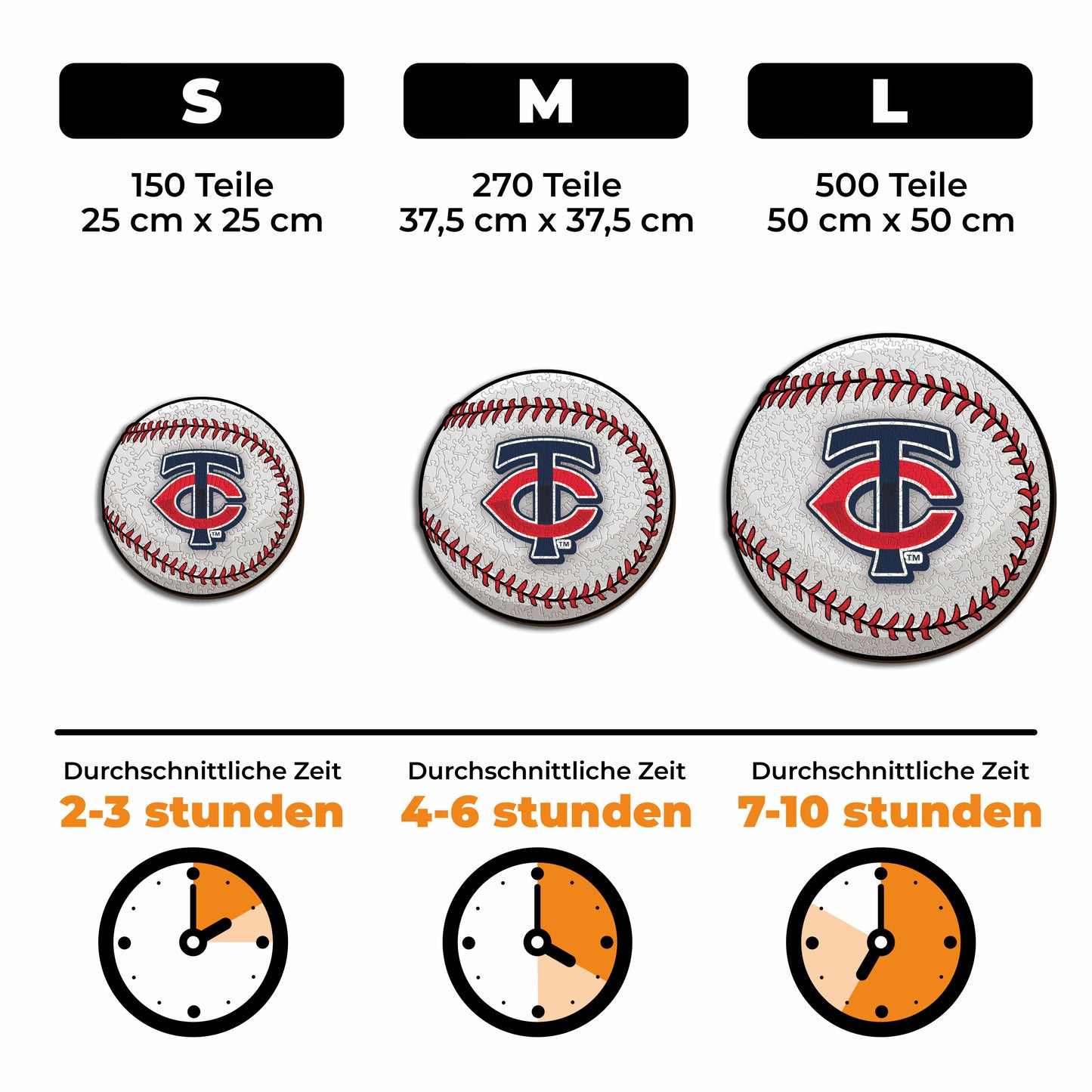 Minnesota Twins™ - Holzpuzzle