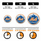 New York Mets™ Logo - Holzpuzzle