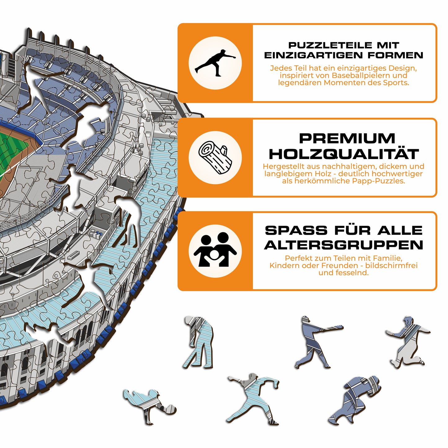 New York Yankees™ Yankee Stadium - Holzpuzzle