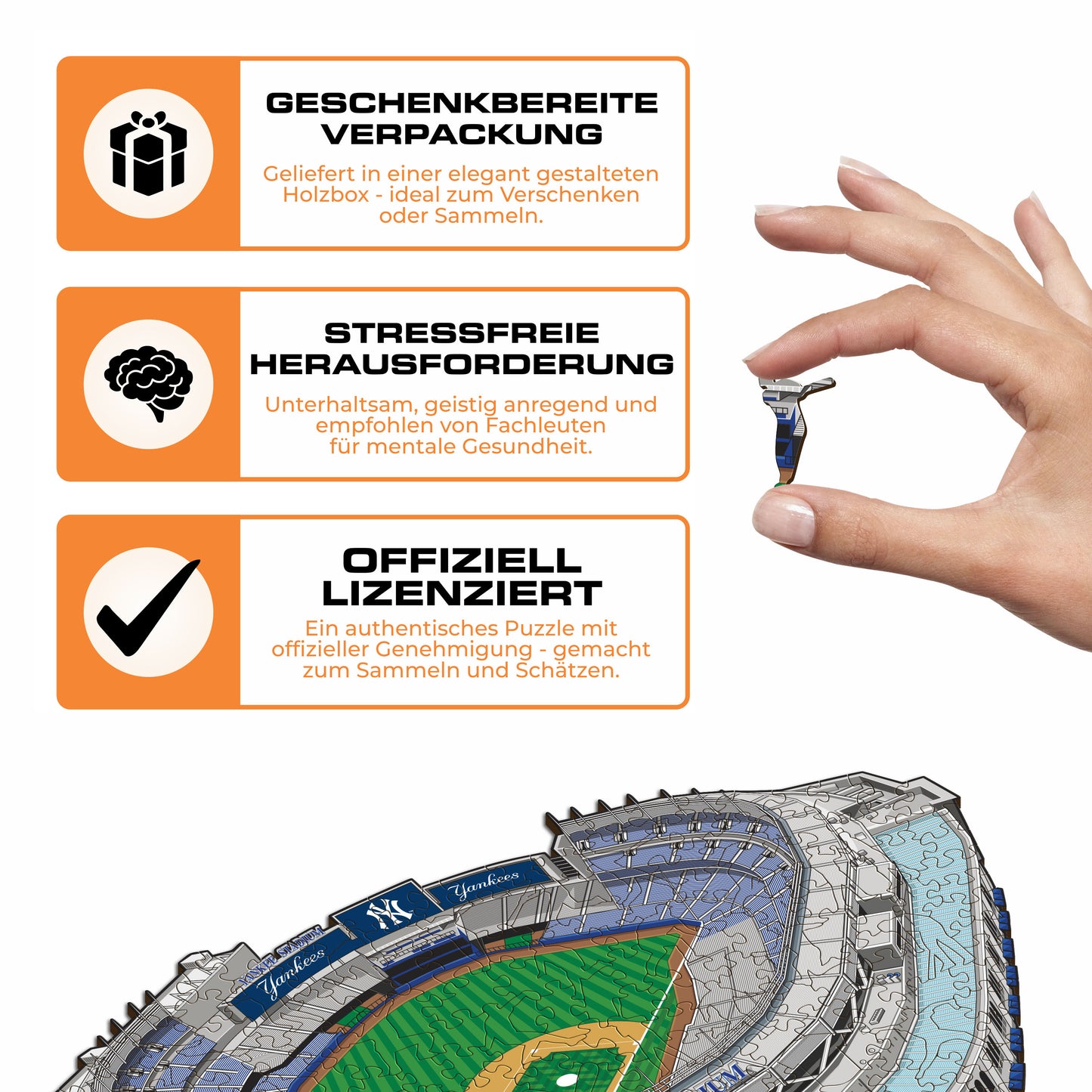New York Yankees™ Yankee Stadium - Holzpuzzle