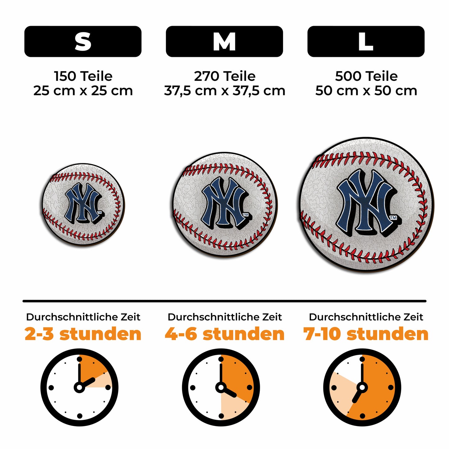 New York Yankees™ Baseball - Holzpuzzle
