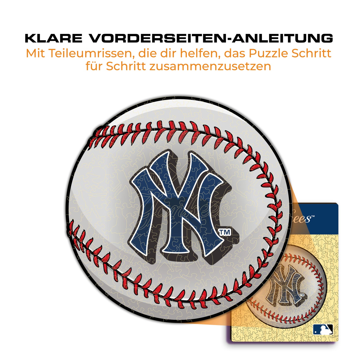 New York Yankees™ Baseball - Holzpuzzle
