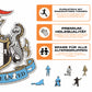 Newcastle United FC® Logo - Holzpuzzle