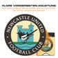 Newcastle United FC® Retro Logo - Holzpuzzle