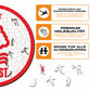 Nottingham Forest FC® Logo - Holzpuzzle
