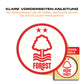 Nottingham Forest FC® Logo - Holzpuzzle