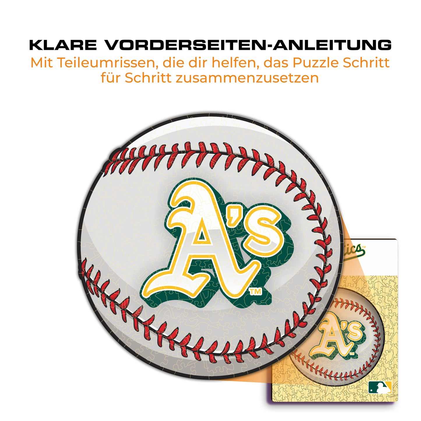 Oakland Athletics™ - Holzpuzzle