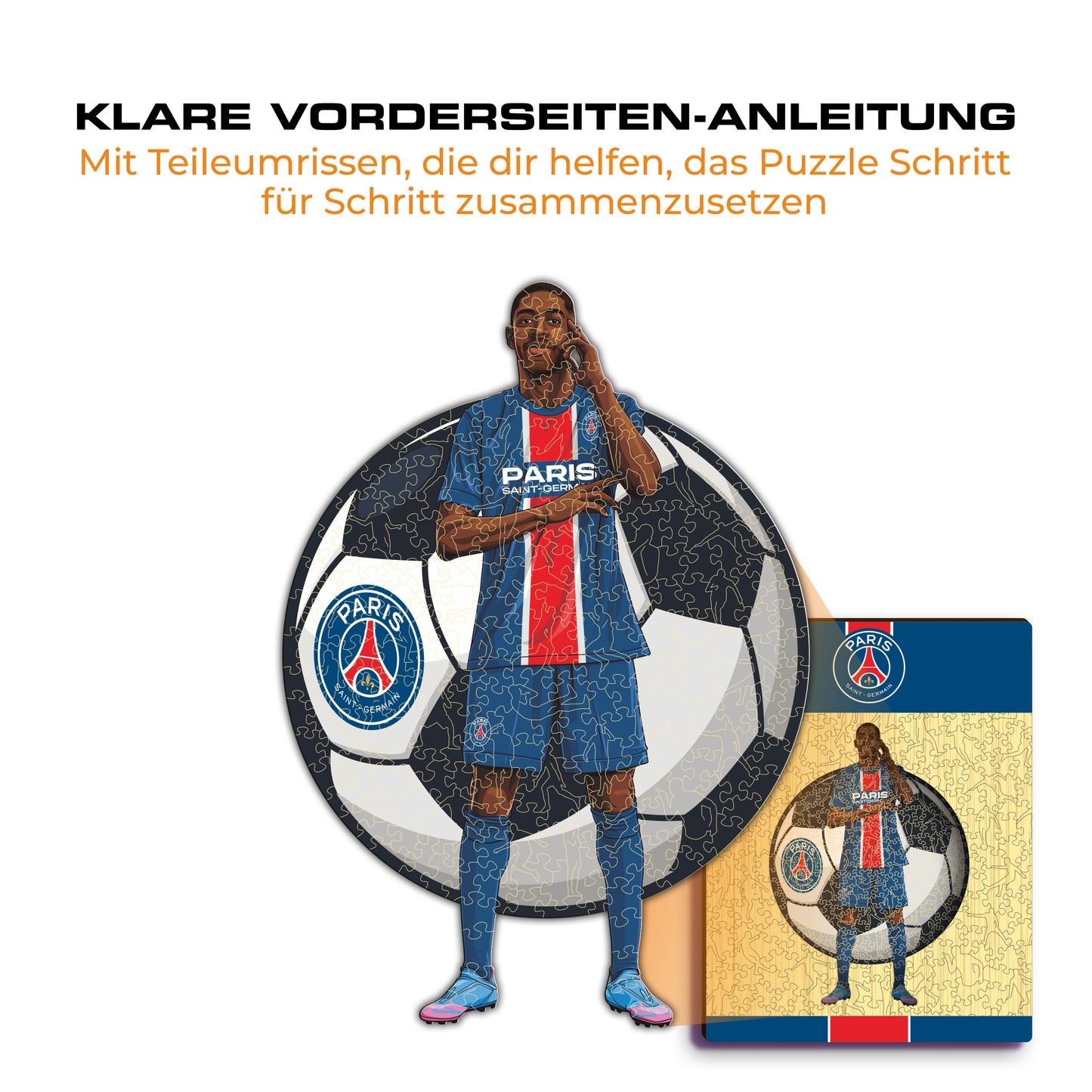 Ousmane Dembélé - Holzpuzzle