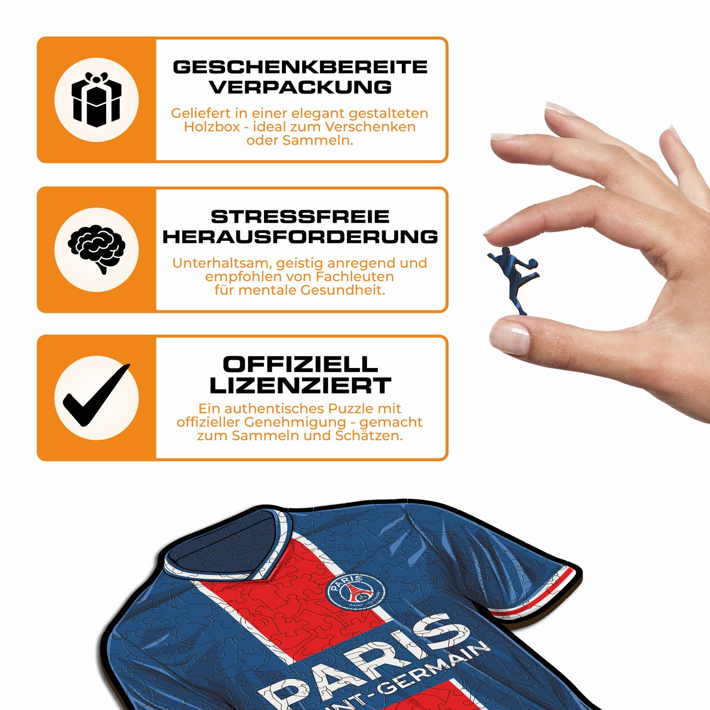PSG FC® Jersey - Holzpuzzle