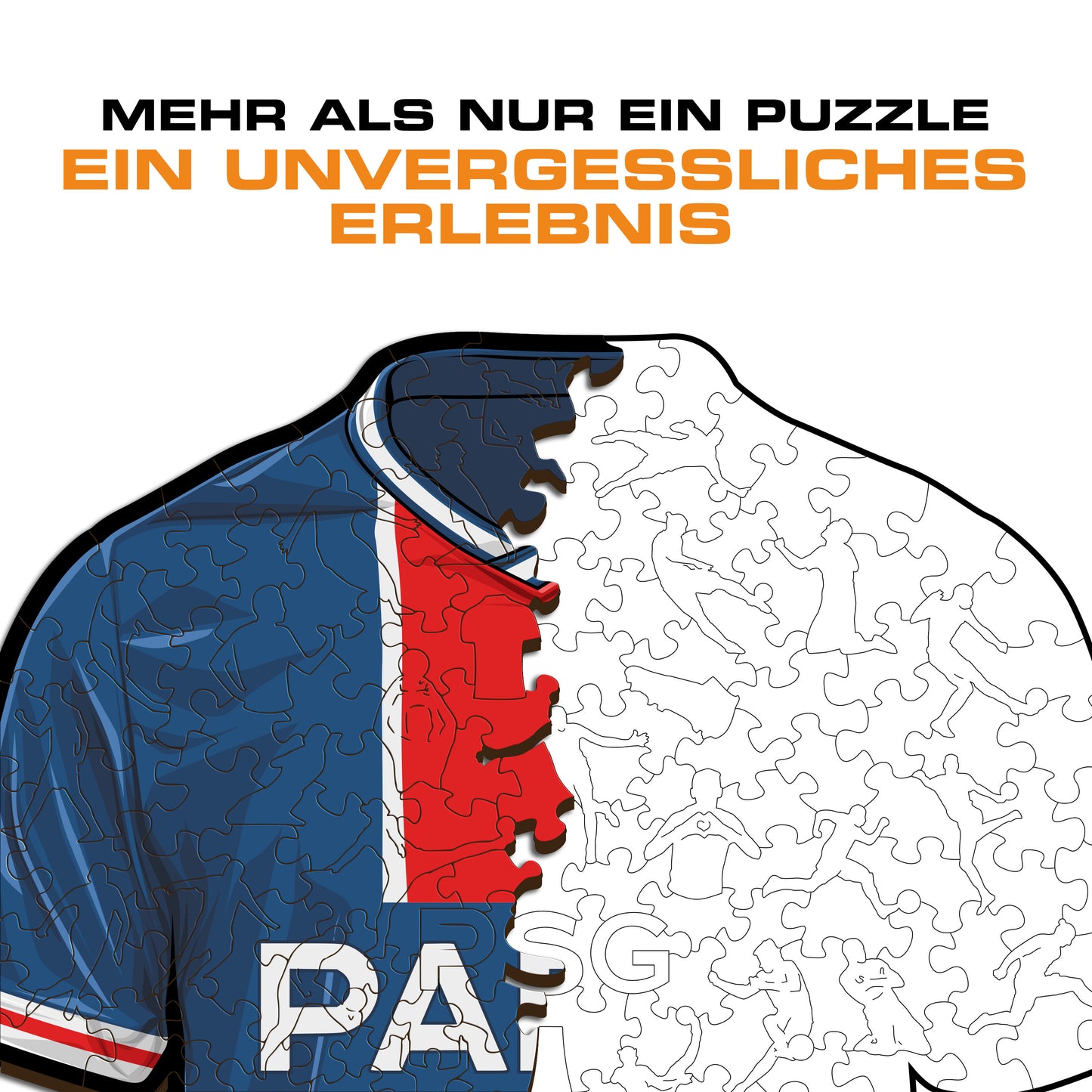 PSG FC® Jersey - Holzpuzzle