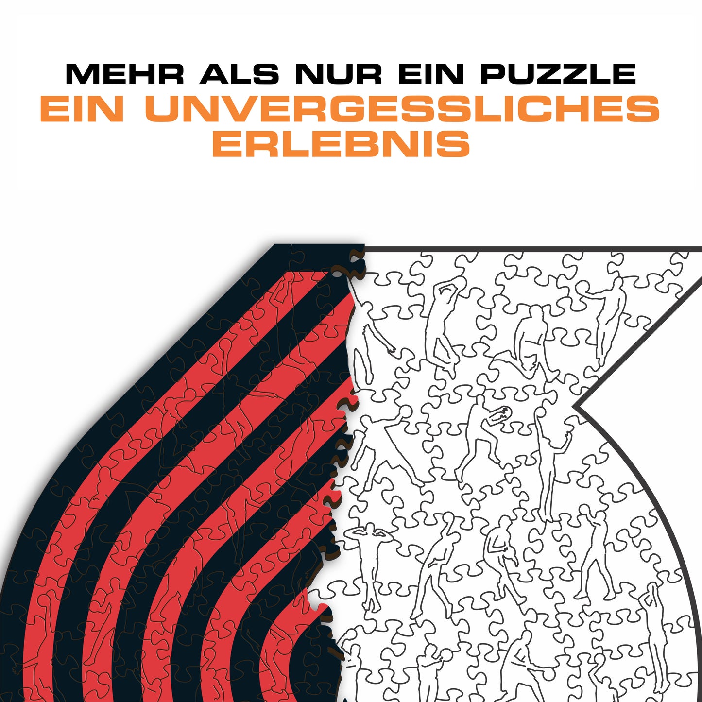 Portland Trail Blazers™ Logo - Holzpuzzle